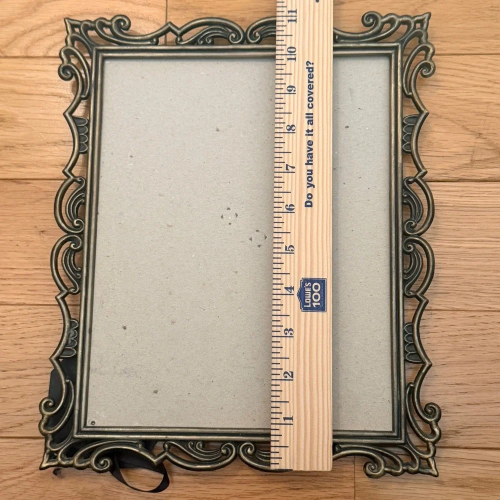 Ornate Metal Picture Frame Set Weston Gallery Vintage Style Victorian Style